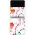 Chromatic Splatter White Galaxy Z Flip4 5G Skin